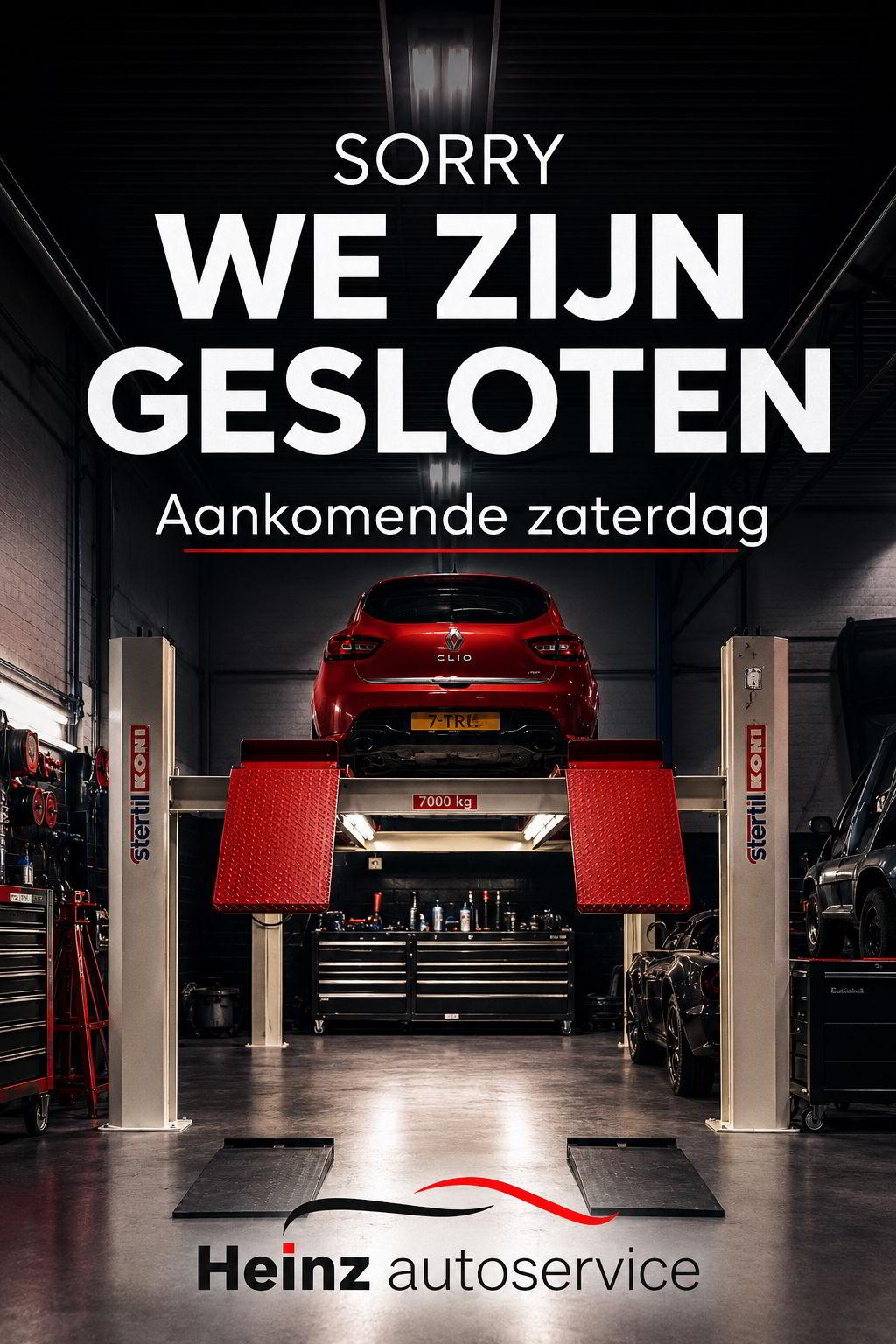 Aanstaande Zaterdag Gesloten01